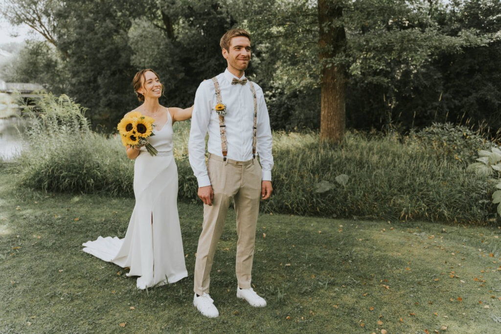 FirstLook von einem Brautpaar