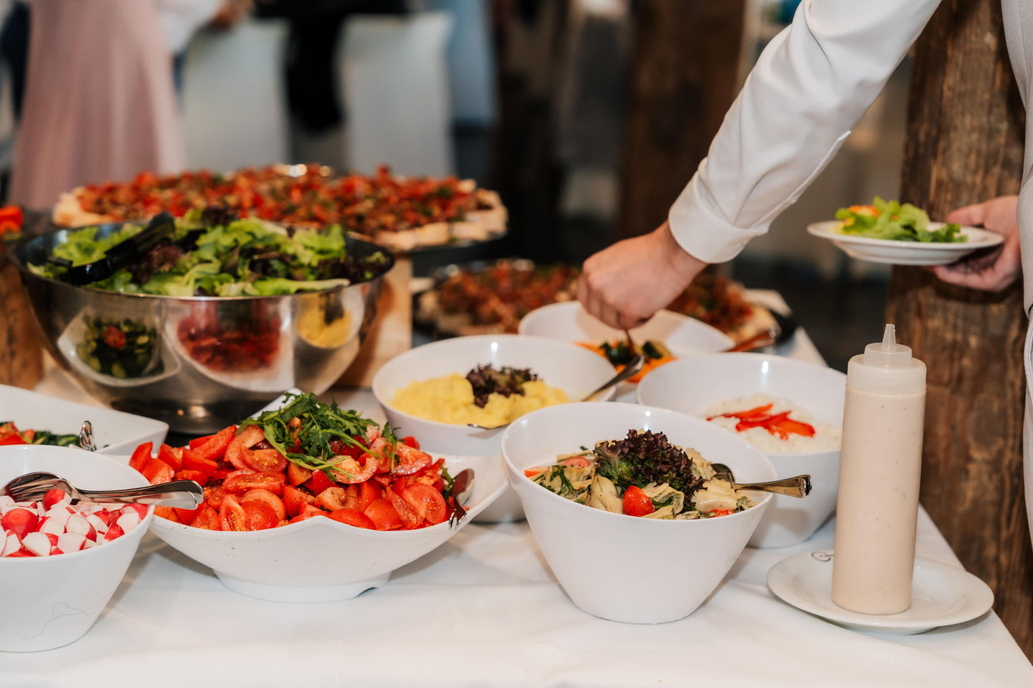 Catering und Essen von Portobello im Zehntstadel Leipheim